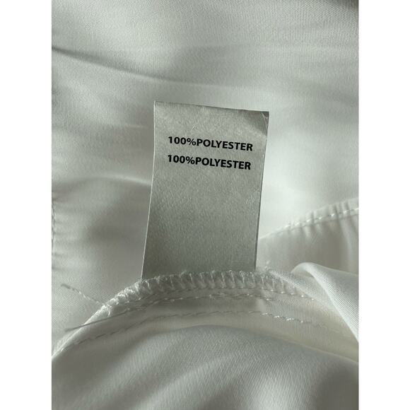 Ramy Brook NWT Randi Ivory Satin Blouse size XS - Picture 9 of 10